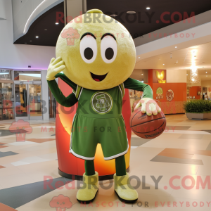 Mascot character of a Olive...
