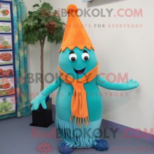 Mascot karakter van een...