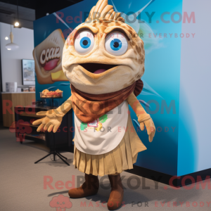 Maskottchen-Figur eines Tan...