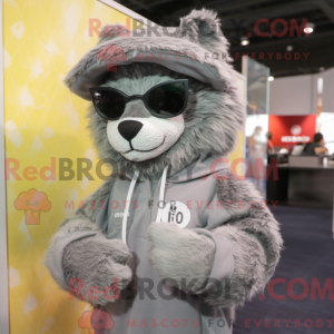 Mascottefiguur van een...