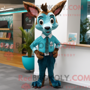 Mascottefiguur van een...