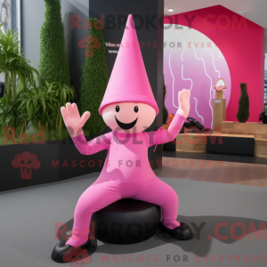 Figura de máscara de rosa...