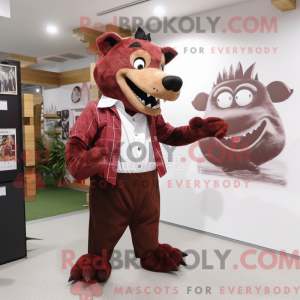 Mascot character of a...