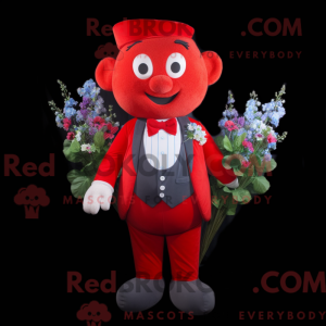 Mascot character of a Red...