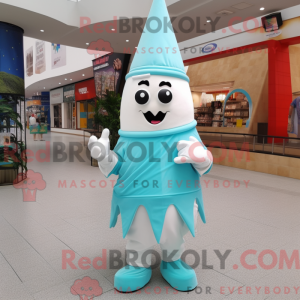 Mascottefiguur van een...