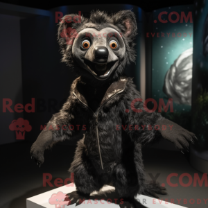 Mascot character of a Black...