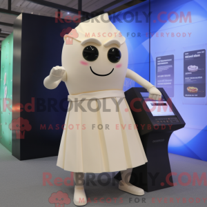 Mascot character of a Cream...