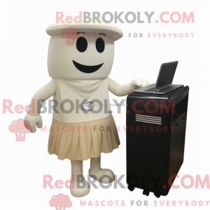 Personnage mascotte d un...