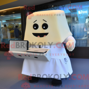 Mascot character of a Cream...