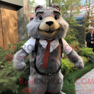 Mascot karakter van een...