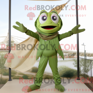 Maskot-karakter av en...