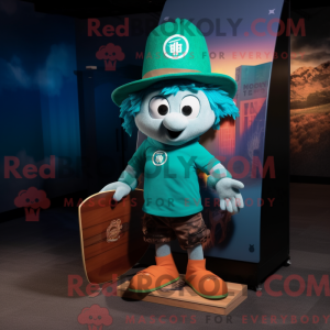 Mascot karakter van een...