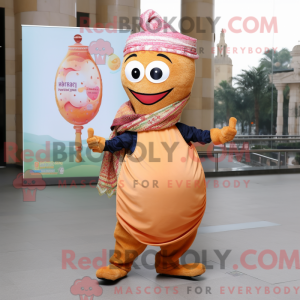 Mascot karakter van een...