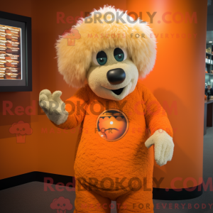 Maskotkarakter av en Orange...