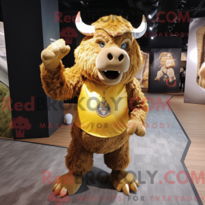 Personnage mascotte d un...