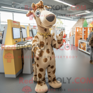 Personnage mascotte d une...