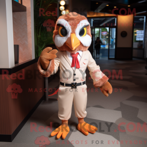 Mascottefiguur van een...