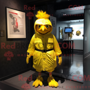 Mascottekarakter van een...