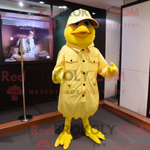 Mascot character of a Lemon...