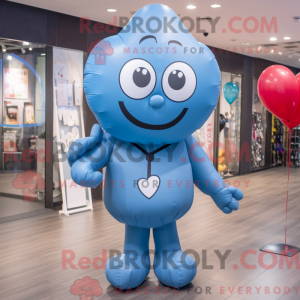 Personaje mascota de globos...