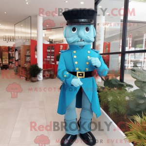 Mascottefiguur van een...