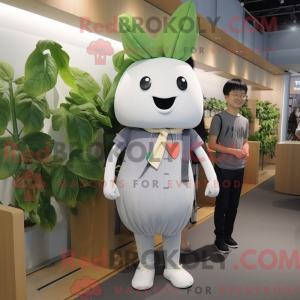 Mascot character of a Gray...