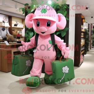 Mascot karakter van een...