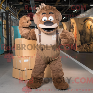Personnage mascotte d un...
