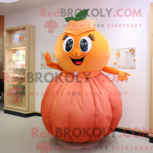 Mascottefiguur van een...