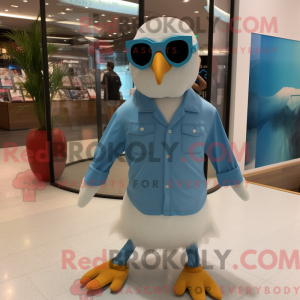 Mascot character of a Sky...