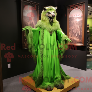 Mascot character of a Lime...