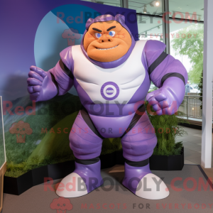 Maskot karakter af en...