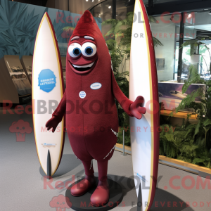 Mascot character of a...