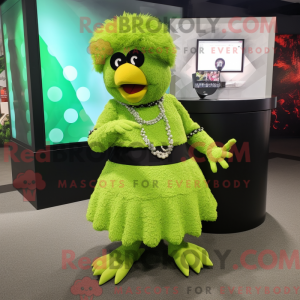 Mascot character of a Lime...