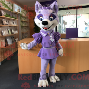 Mascottefiguur van een...