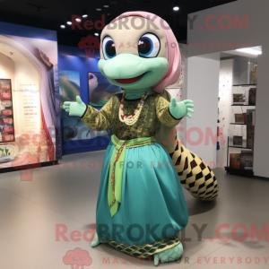Mascot character of a...