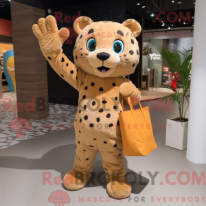Mascot karakter van een...
