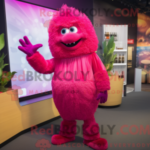 Mascot character of a...
