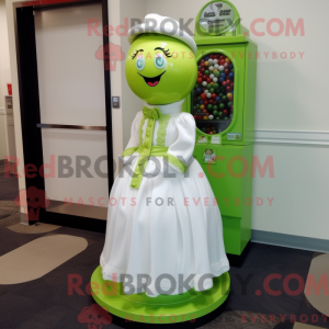 Mascot character of a Lime...