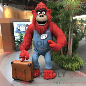 Mascot character of a Red...