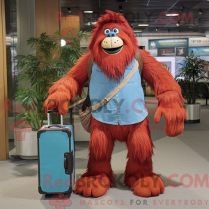 Mascot character of a Red...