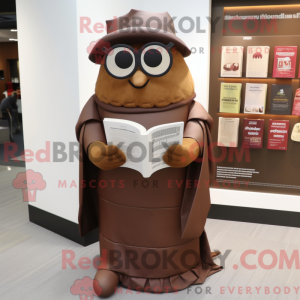 Postava maskota Brown...