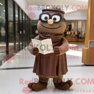 Postava maskota Brown...