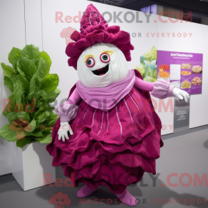 Mascot karakter van een...