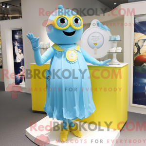 Mascot karakter van een...