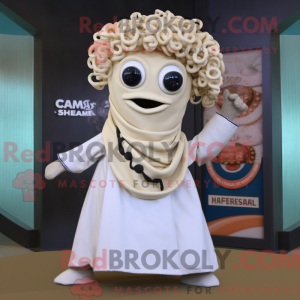 Maskotkarakter av en Cream...