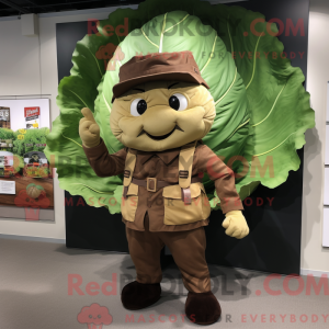 Mascot karakter van een...