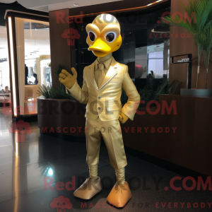 Mascot character of a Gold...