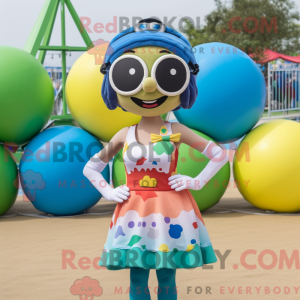 Mascot character of a...
