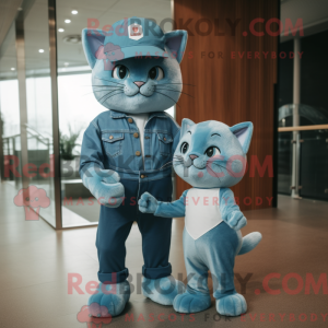 Mascot karakter van een...